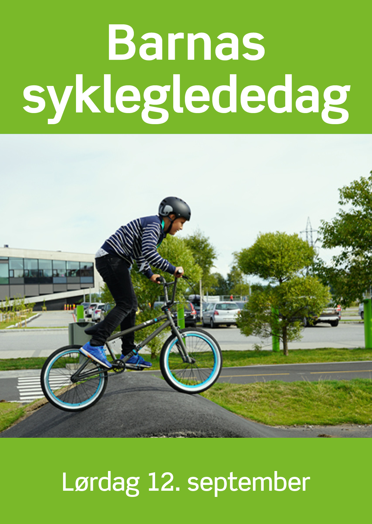 Webplakat Barnas Sykleglededag 12.09 2026